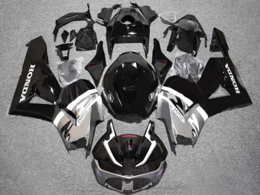 2013-2023 Silver Glossy Black Honda CBR600RR Motorcycle Fairings Australia