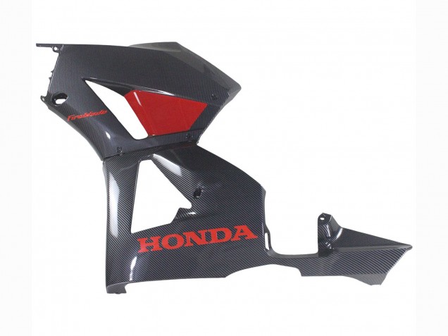 2013-2023 Black Carbon Fiber Red Honda CBR600RR Motorcycle Fairings Australia