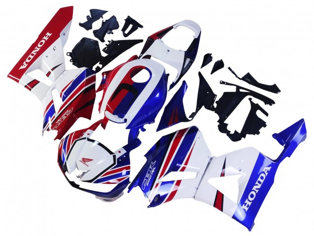 2013-2023 White Red Blue Honda CBR600RR Motorcycle Fairing Australia