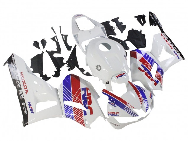 2013-2023 White Red Blue HRC Honda CBR600RR Motorcycle Fairing Australia