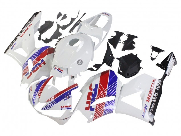 2013-2023 White Red Blue HRC Honda CBR600RR Motorcycle Fairing Australia