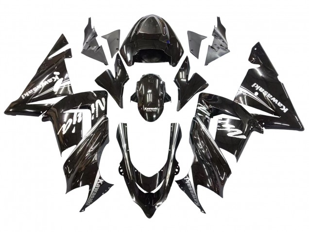 2004-2005 Glossy Black Ninja Kawasaki ZX10R Motorcycle Fairings Australia