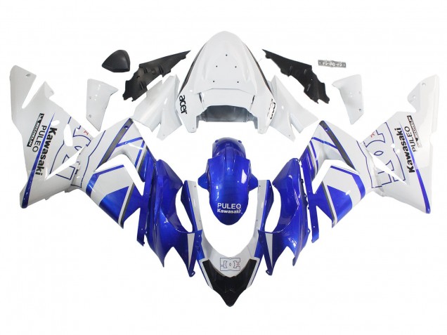 2004-2005 Black White Kawasaki ZX10R Motorcycle Fairing Australia