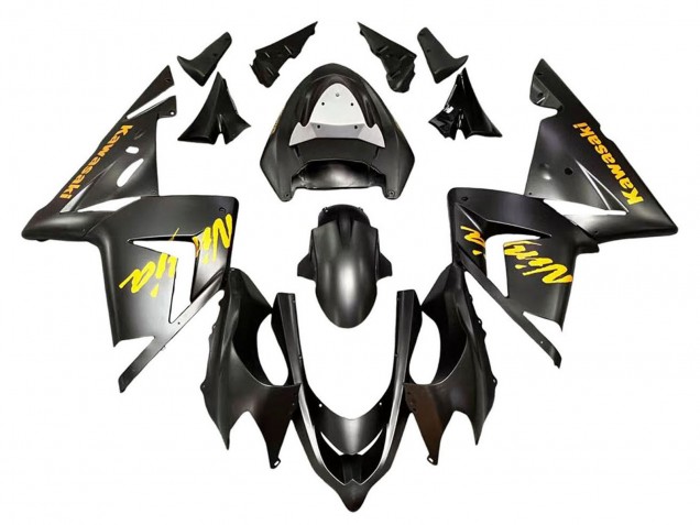 2004-2005 Black Ninja Kawasaki ZX10R Motorcycle Fairings Australia