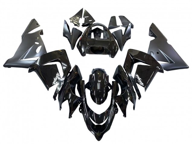 2004-2005 Glossy Matte Black Ninja Kawasaki ZX10R Motorcycle Fairings Australia