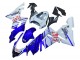 2004-2005 Glossy Blue White Fiat Motul Kawasaki ZX10R Motorcycle Fairings Australia