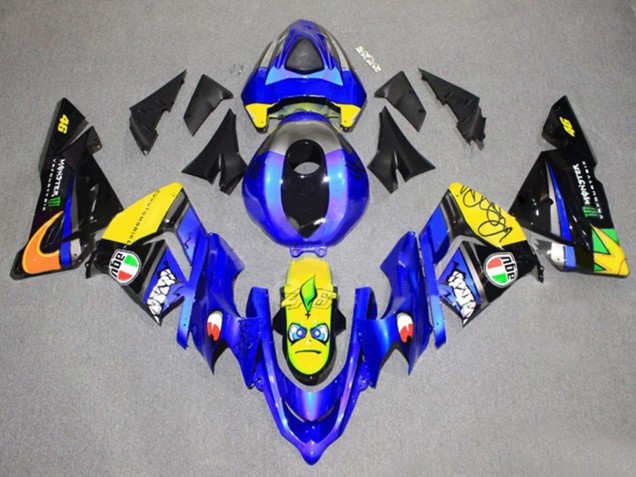2004-2005 Green Black Ninja Kawasaki ZX10R Motorcycle Fairing Australia