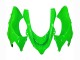 2004-2005 Green Black Ninja Kawasaki ZX10R Motorcycle Fairings Australia