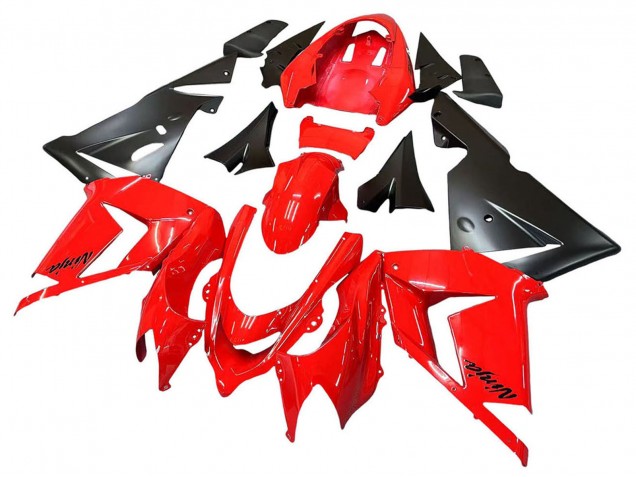 2004-2005 Red Black Ninja Kawasaki ZX10R Motorcycle Fairings Australia