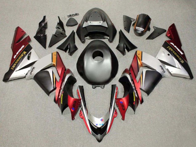 2004-2005 Black Silver Red Orange Kawasaki ZX10R Motorcycle Fairings Australia
