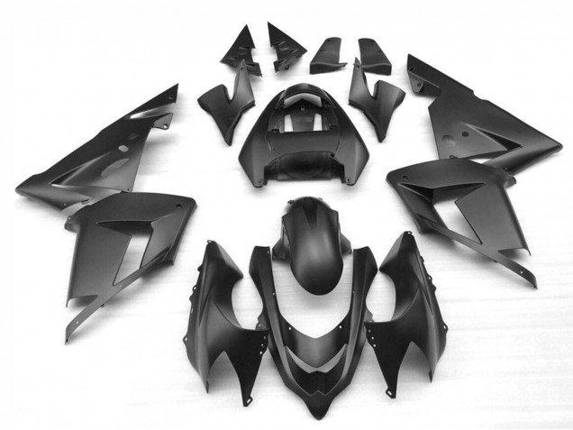2004-2005 Matte Black Kawasaki ZX10R Motorcycle Fairings Australia