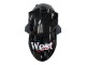 2006-2007 Glossy Black White West Kawasaki ZX10R Motorcycle Fairings Australia