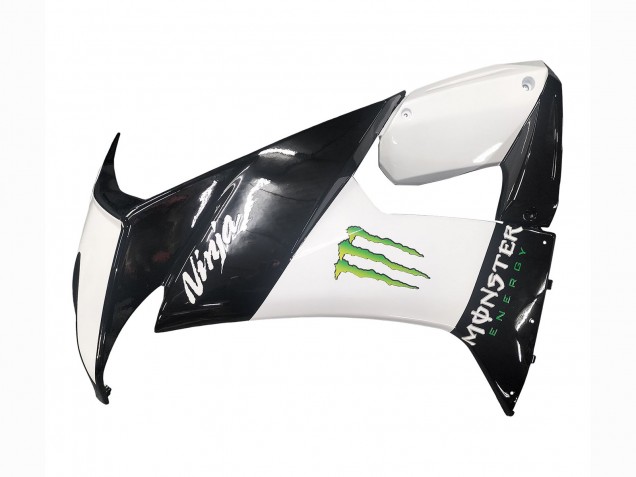 2008-2010 Glossy Black White Green Monster Elf Kawasaki ZX10R Motorcycle Fairings Australia