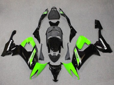 2008-2010 Green Glossy Black Kawasaki ZX10R Motorcycle Fairings Australia