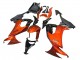 2008-2010 Burnt Orange Black Kawasaki ZX10R Motorcycle Fairings Australia