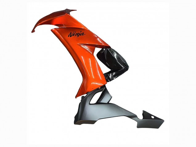 2008-2010 Burnt Orange Black Kawasaki ZX10R Motorcycle Fairings Australia