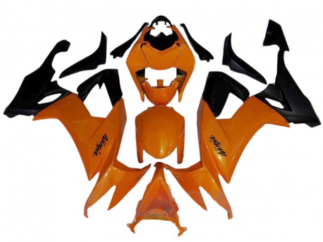 2008-2010 Orange Black Kawasaki ZX10R Motorcycle Fairings Australia