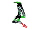 2008-2010 Green White Red Black Monster Elf 66 Kawasaki ZX10R Motorcycle Fairings Australia