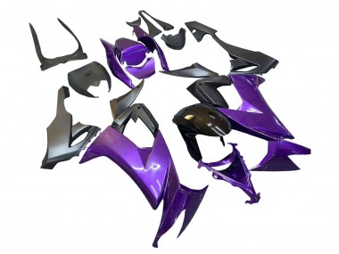 2008-2010 Purple Black Kawasaki ZX10R Motorcycle Fairings Australia