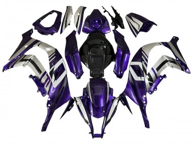 2008-2010 Purple Silver Black Kawasaki ZX10R Motorcycle Fairings Australia