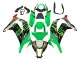 2011-2015 Green Yellow Black White Elf Monster Kawasaki ZX10R Motorcycle Fairings Australia