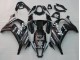 2011-2015 Glossy Black White Elf Snow Decal Kawasaki ZX10R Motorcycle Fairings Australia