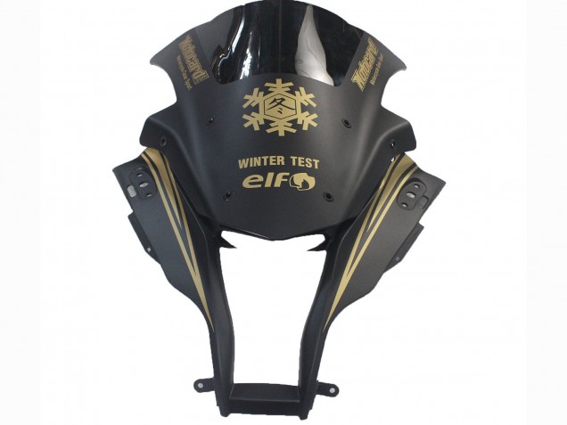 2011-2015 Matte Black Gold Snow Elf Kawasaki ZX10R Motorcycle Fairings Australia