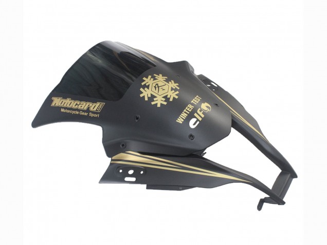 2011-2015 Matte Black Gold Snow Elf Kawasaki ZX10R Motorcycle Fairings Australia
