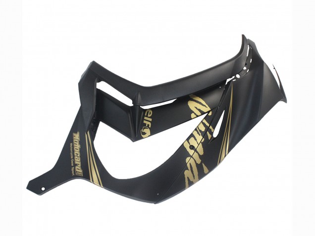 2011-2015 Matte Black Gold Snow Elf Kawasaki ZX10R Motorcycle Fairings Australia