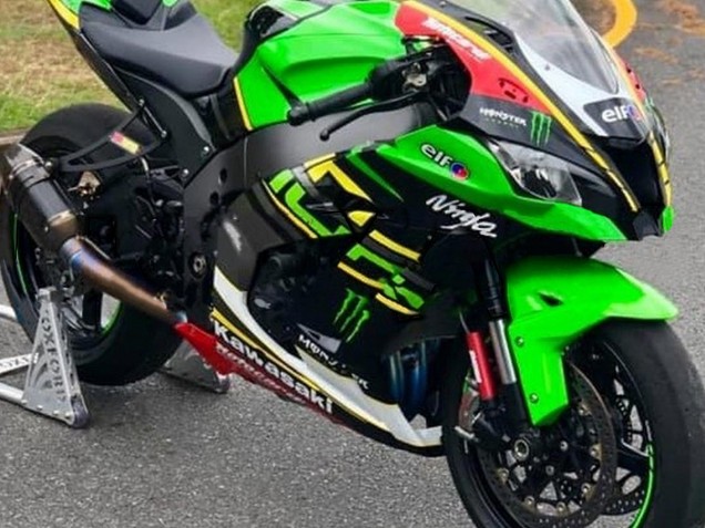 2016-2020 Green Yellow Red Black Elf Monster Kawasaki ZX10R Motorcycle Fairings Australia