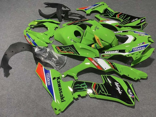 2021-2025 Green White Blue Black Red Showr Elf Mouldings Monster Kawasaki ZX10R Motorcycle Fairings Australia
