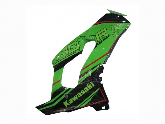 2021-2025 Green Glossy Black Kawasaki ZX10R Motorcycle Fairings Australia