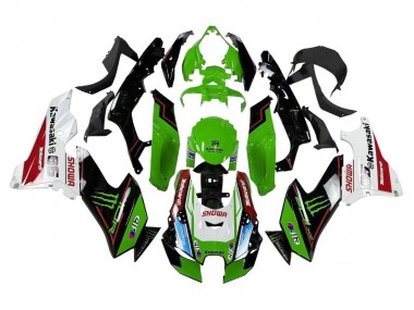 2021-2025 Green Black White Red Blue Showr Elf Monster Kawasaki ZX10R Motorcycle Fairings Australia