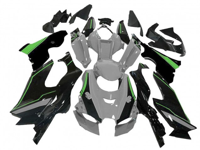 2021-2025 Grey Green Black Kawasaki ZX10R Motorcycle Fairing Australia