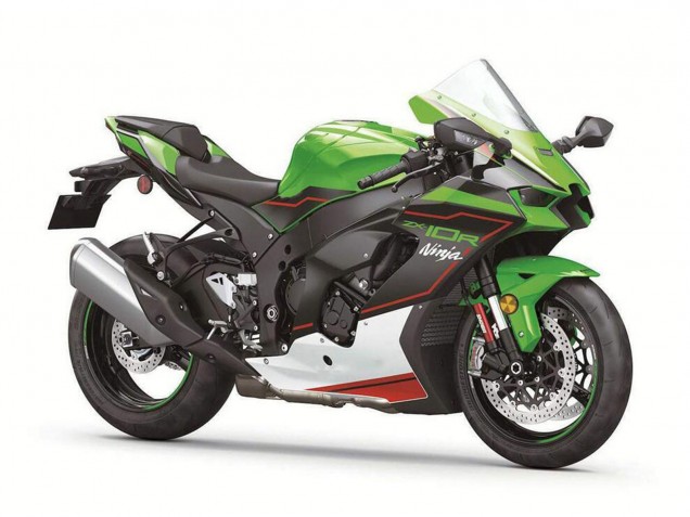 2021-2025 Green Black White Red Ninja Kawasaki ZX10R Motorcycle Fairings Australia