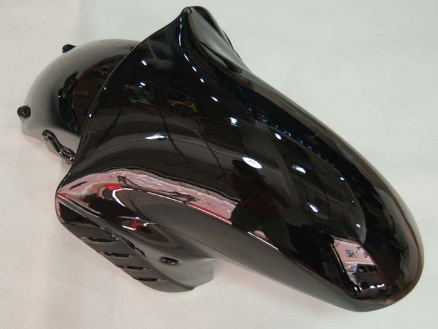 2006-2011 Glossy Black Green Flame Kawasaki ZX14R ZZR1400 Motorcycle Fairing Australia
