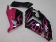 2006-2011 Glossy Black Red Pink Flame Kawasaki ZX14R ZZR1400 Motorcycle Fairings Australia