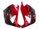 2006-2011 Glossy Black Red Flame Kawasaki ZX14R ZZR1400 Motorcycle Fairing Kits Australia