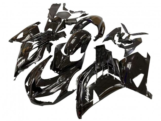2012-2024 Glossy Black Matte Black White Ninja Kawasaki ZX14R ZZR1400 Motorcycle Fairings Australia