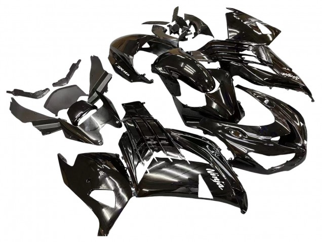 2012-2024 Glossy Black Matte Black White Ninja Kawasaki ZX14R ZZR1400 Motorcycle Fairings Australia