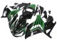 2012-2024 Green Glossy Black Stripe Kawasaki ZX14R ZZR1400 Motorcycle Fairings Australia