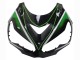 2012-2024 Green Glossy Black Stripe Kawasaki ZX14R ZZR1400 Motorcycle Fairings Australia