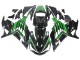 2012-2024 Green Glossy Black Stripe Kawasaki ZX14R ZZR1400 Motorcycle Fairings Australia