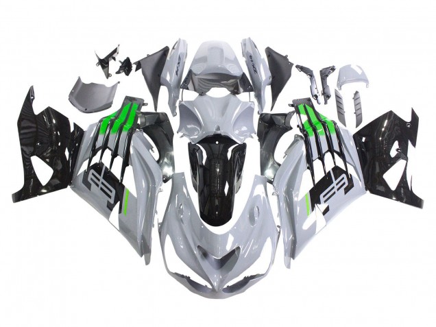 2012-2024 Grey Green Black Kawasaki ZX14R ZZR1400 Motorcycle Fairings Australia