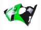 1998-1999 Green White Glossy Black Kawasaki ZX6R Motorcycle Fairings Australia