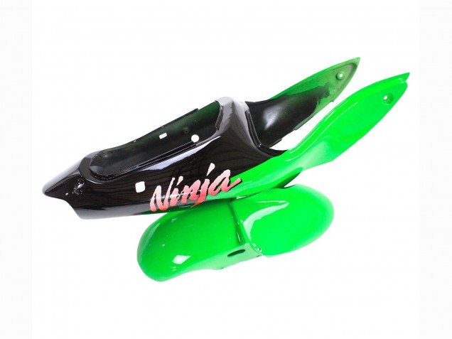 1998-1999 Green White Glossy Black Kawasaki ZX6R Motorcycle Fairings Australia