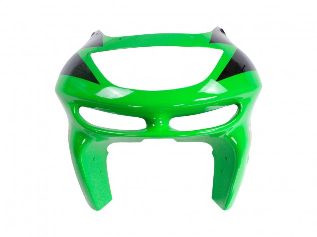 1998-1999 Green White Glossy Black Kawasaki ZX6R Motorcycle Fairings Australia
