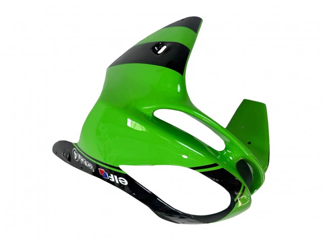 1998-1999 Green Glossy Black Elf Bridgestone Kawasaki ZX6R Motorcycle Fairings Australia