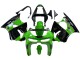 1998-1999 Green Glossy Black Elf Bridgestone Kawasaki ZX6R Motorcycle Fairings Australia