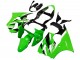 2000-2002 Green White Black Kawasaki ZX6R Motorcycle Fairings Australia